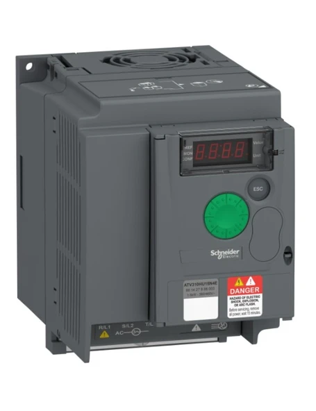 Schneider Altivar ATV310HU15N4E 1,5 kW / 2 HP Trifaze Hız Kontrol Cihazı ürün görseli 1