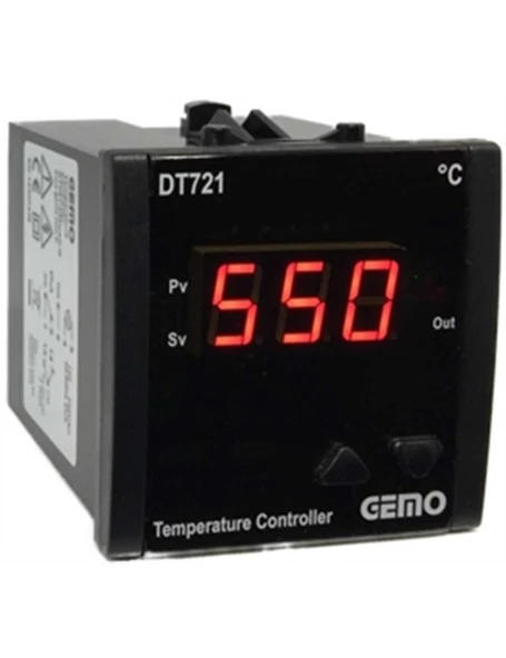Gemo DT721-230VAC-S ON/OFF Sıcaklık Kontrol Cihazı ürün görseli 1