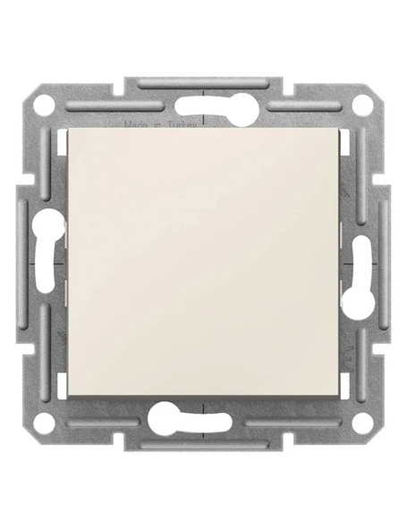 Schneider Asfora Krem Anahtar Çerçevesiz - EPH0170123 ürün görseli 1
