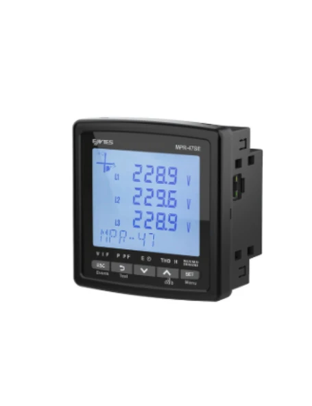 Entes M4843 MPR-47SE-0,5 96x96 Şebeke Analizörü 50-270VAC/DC RS-485 ürün görseli 1