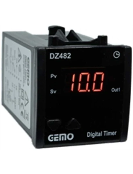 Gemo DZ482-24VDC Temel Fonksiyonlu Zaman Rölesi – Start Girişli ürün görseli 1