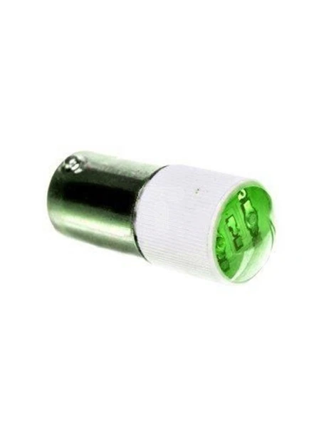 Emas LED220Y Aksesuar 100-230V AC Yeşil Ba9S Duylu LED Ampül ürün görseli 1