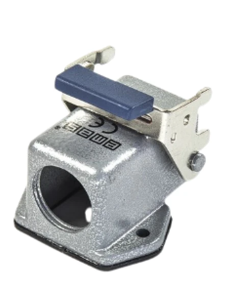 Emas EBM05PE56 Metal 5 Kontak Eğik Tip Priz 10A Alttan ve Yandan Girişli 1 Metal Mandallı ürün görseli 1