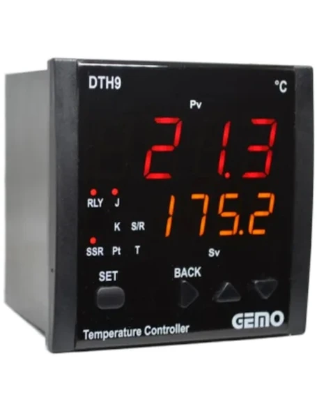 Gemo DTH9-230VAC Ekonomik Seri "Auto-tune PID" Sıcaklık Kontrol Cihazı ürün görseli 1