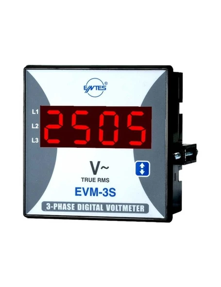 Entes EVM-3S-96 3 Fazlı Voltmetre ürün görseli 1
