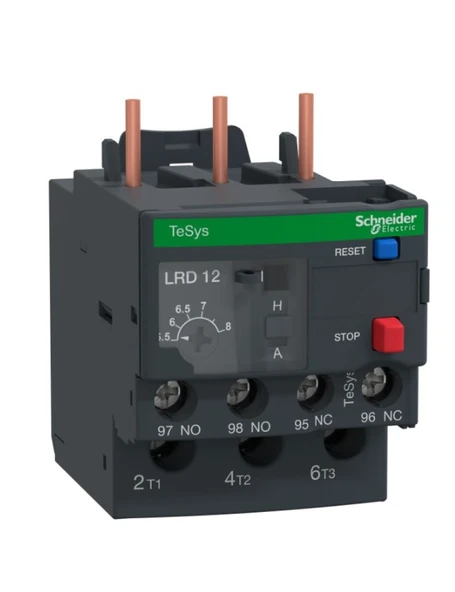 Schneider LRD12 Termik Aşırı Akım 5,5-8,0A Cl10A ürün görseli 1