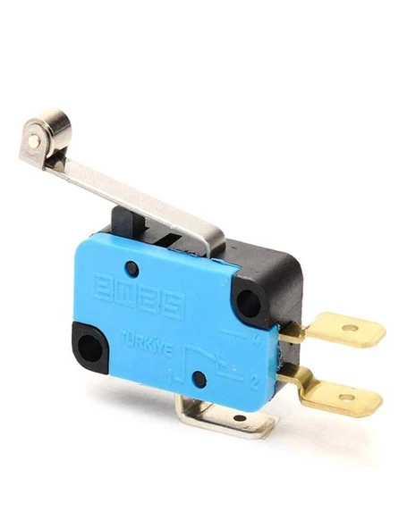 Emas MK1MIM2 Metal Uzun Kollu Makaralı 1CO MK1 Serisi Mikro Switch ürün görseli 1