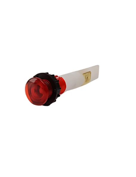 Emas S102NK S Serisi Plastik 230V AC Kırmızı 10 mm Sinyal ürün görseli 1