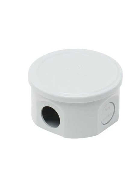 Mete Enerji 40200305 Q80X45 Termoplastik Buat Geçmeli Kapak Gri ürün görseli 1