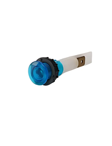 Emas S102NM S Serisi Plastik 230V AC Mavi 10 mm Sinyal ürün görseli 1