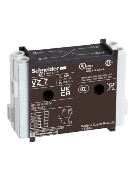 Schneider VZ7 Erken Kesme/Geç Kapatma Yardımcı Kontak Bloğu ürün görseli 1