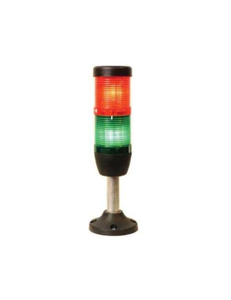 Emas IK52L220XM03 K Serisi İki Katlı 220V AC 100mm Borulu Plastik Ayaklı LED Kolon 50mm ürün görseli 1