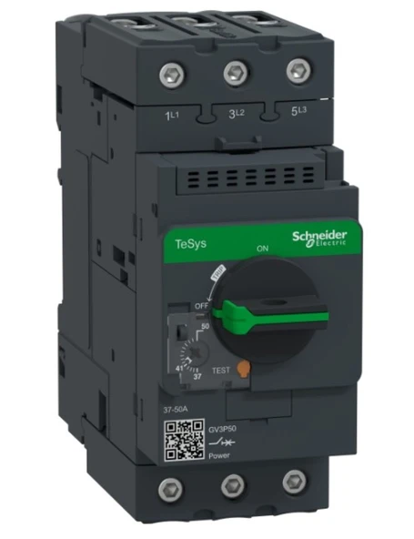 Schneider GV3P50 Motor Koruma Şalteri 40-50A ürün görseli 1