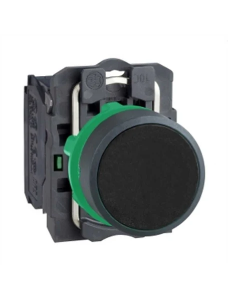 Schneider XB5AA21 22 mm Yaylı Siyah Kumanda Butonu Plastik ürün görseli 1