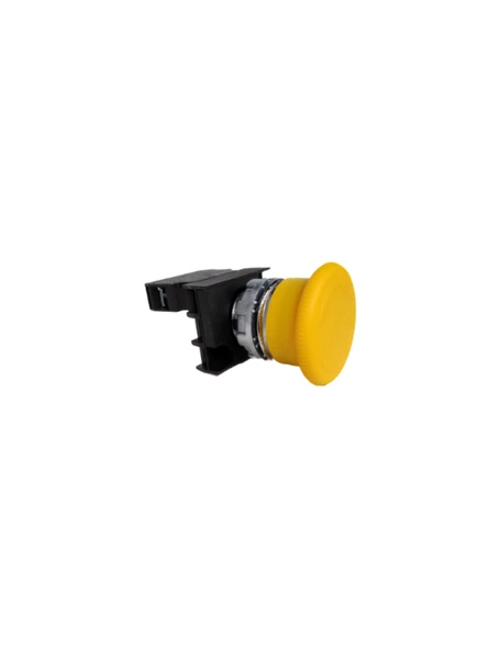 Emas Cm200Es C Som.Metal Sarı Man. Kaf.Şok. Acil Stop But. 40Mm ürün görseli 1