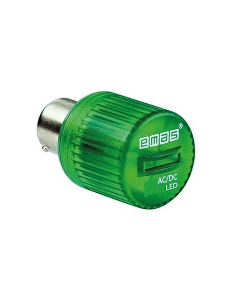 Emas Ikml024Y 24V Yeşil Led ürün görseli 1