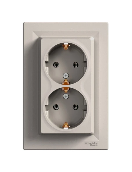 Schneider Asfora Bronz İkili USB Type A 2.1 A Priz Çerçevesiz - EPH9900169 ürün görseli 1