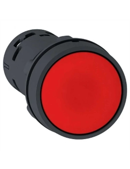 Schneider XB7NA42 Kırmızı Kumanda Stop Butonu 1Nk Yaylı Tip 22 mm ürün görseli 1