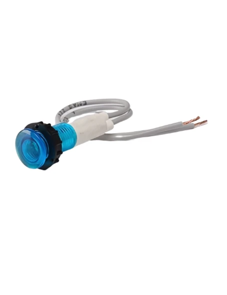 Emas S100NM S Serisi Plastik 230V AC Mavi 10 mm Sinyal ürün görseli 1