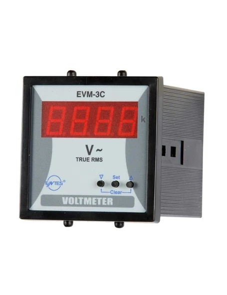 ENTES M0024 EVM-3C-72 Alarm Kontaklı Voltmetre ürün görseli 1