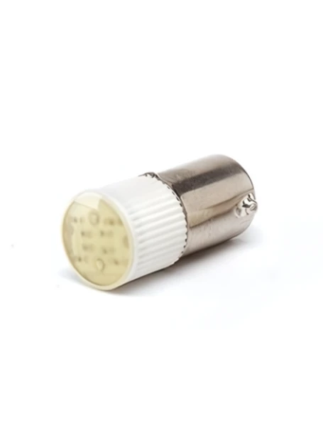 Emas LED24S Aksesuar 12-30V AC/DC Sarı Ba9S Duylu LED Ampül ürün görseli 1