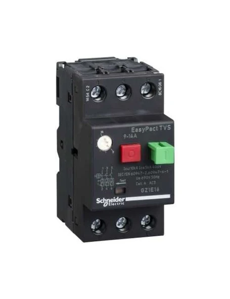Schneider GZ1E16 Motor Koruma Şalteri 9-14A ürün görseli 1