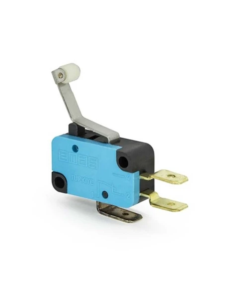 Emas MK1MIP3 Plastik Açılı Kollu Makaralı 1CO MK1 Serisi Mikro Switch ürün görseli 1