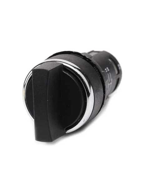 Emas MB101S32 MB Serisi Plastik 2NO (II-0-I) 60° Seçici Çift Dönüşlü 22 mm Buton ürün görseli 1
