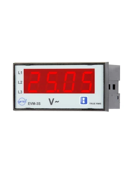 Entes M0027 EVM-3S-48 3 Fazlı Voltmetre ürün görseli 1