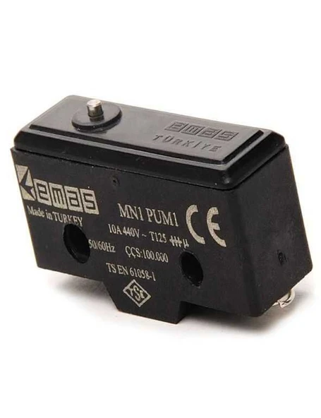 Emas MN1PUM1 Metal İnce Pimli 1CO MN1 Serisi Plastik Mini Switch ürün görseli 1