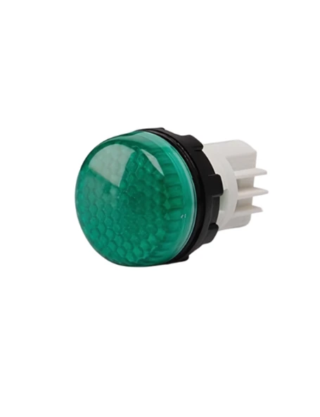 Emas S222NY S Serisi Plastik 230V AC Yeşil 22 mm Sinyal ürün görseli 1