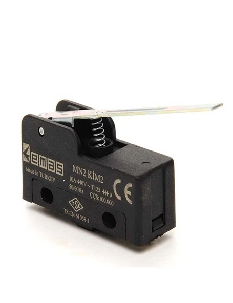Emas MN2KIM2 Metal Uzun Kollu 1CO MN2 Serisi Plastik Mini Switch ürün görseli 1