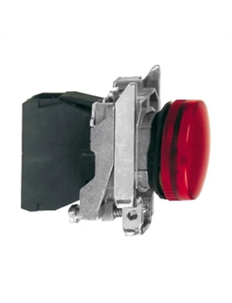 Schneider XB4BVB4 22 mm Kırmızı Ledli Sinyal Bambası 24 V ürün görseli 1