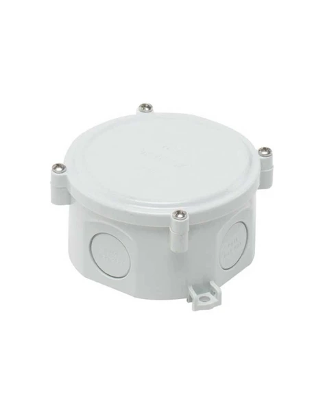 Mete Enerji 40200605 Q80X45 Termoplastik Buat Vidalı Kapak Gri ürün görseli 1