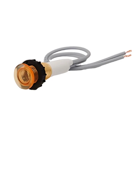 Emas S100NS S Serisi Plastik 230V AC Sarı 10 mm Sinyal ürün görseli 1