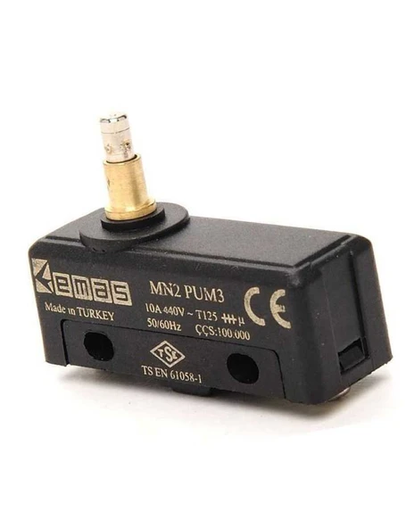 Emas MN2PUM1 Metal İnce Pimli 1CO MN2 Serisi Plastik Mini Switch ürün görseli 1