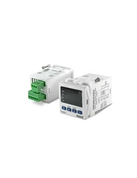 Emas RZ4D1R208K RZ4 Serisi 24VAC/DC 1CO5A (rezistif) 0,1sn-99,59 Saat Dijital Zaman Röle ürün görseli 1