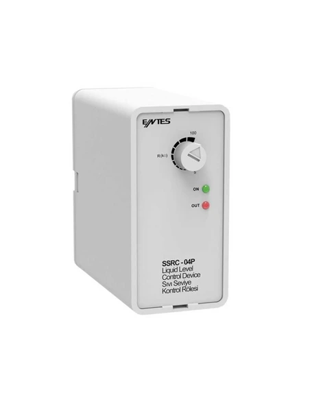 Entes M3927 SSRC-04P Sıvı Seviye Kontrol Rölesi 5–100 kW Ayarlı 230VAC Soket Tip ürün görseli 1