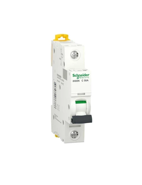Schneider Acti9 50 A 1 Faz C Tipi Otomatik Sigorta 6kA - A9K24150 ürün görseli 1