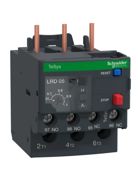 Schneider LRD05 Tesys D Termik Asiri Akim 0.63-1.0A Cl10A ürün görseli 1