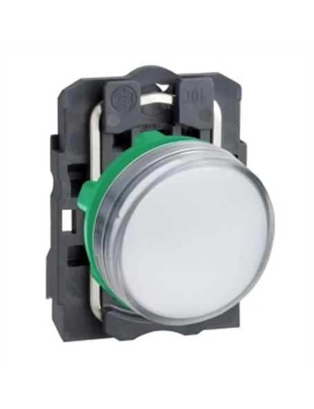 Schneider XB5AVB1 22 mm Ledli Beyaz Sinyal Lambası 24V ürün görseli 1