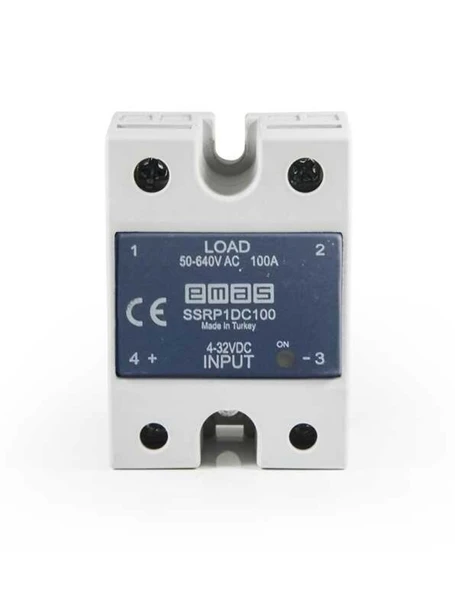 Emas SSRP1DC100 SSR Serisi 50-640V 100A Solid State Röle ürün görseli 1