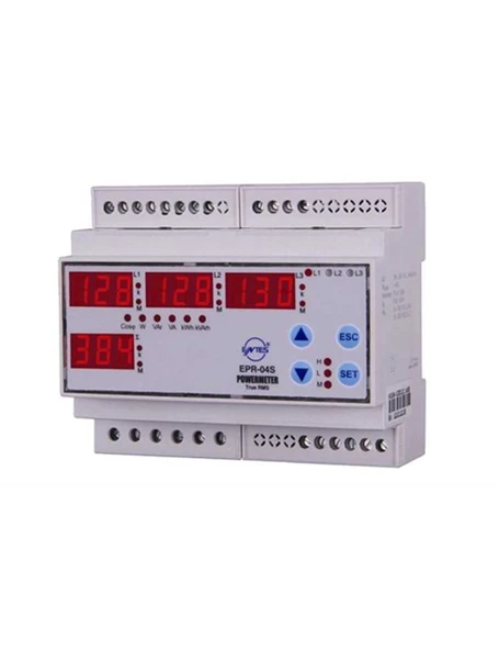 Entes M0064 EPR-04S DIN Güç ve Enerji Ölçer ürün görseli 1