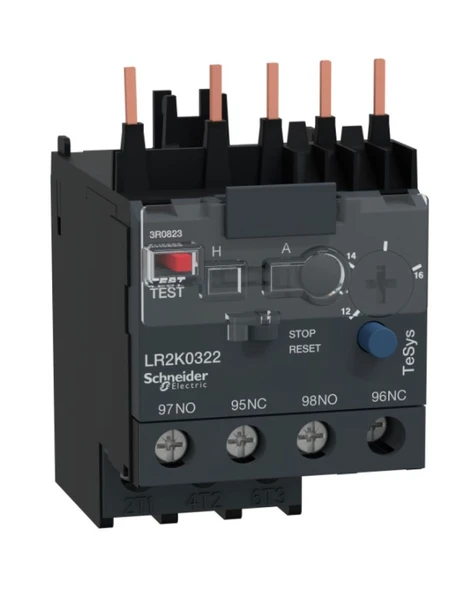 Schneider Lr2K0322 Tesys K - Diferansiyel Termal Aşırı Yük Röleleri - 12...16 A - Sınıf 10A ürün görseli 1