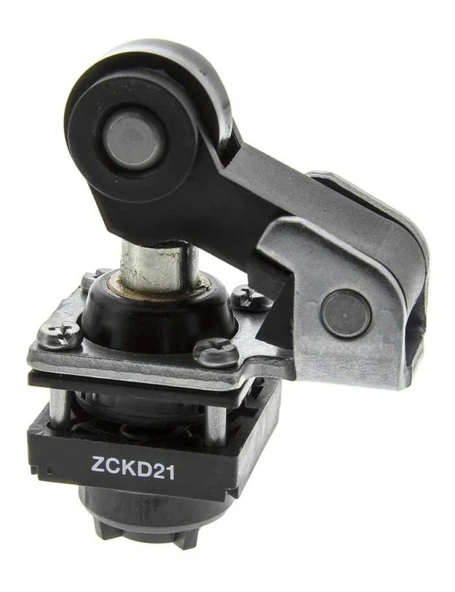 Telemecanique ZCKD21 Alt Parçalar Limit Anahtarı Başlığı ZCKD Termoplastik Makaralı Manivela Pimi Yatay Yön ürün görseli 1