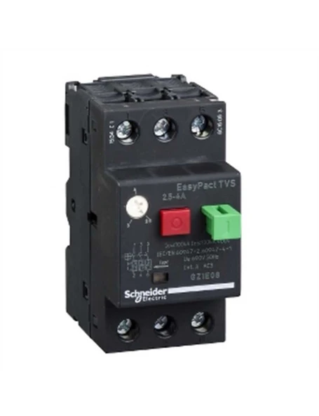 Schneider GZ1E08 Motor Koruma Şalteri 2,5-4A ürün görseli 1