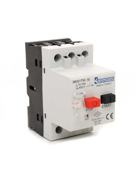 Emas MKS1TM-16 10,0-16,0A MKS Motor Koruma Şalteri ürün görseli 1