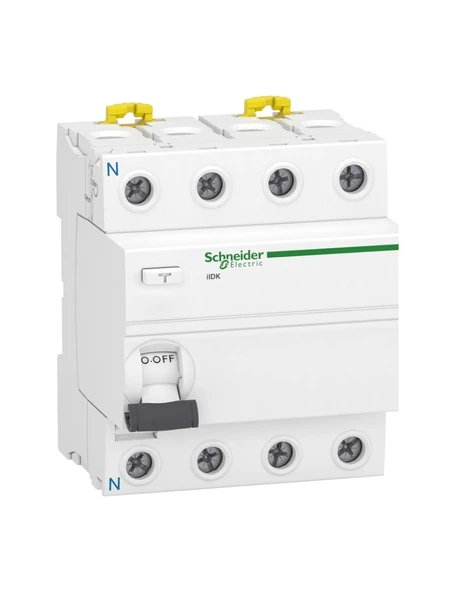 Schneider Acti 9 A9R70463 63 A 30 mA Trifaze Kaçak Akım Koruma Rölesi ürün görseli 1