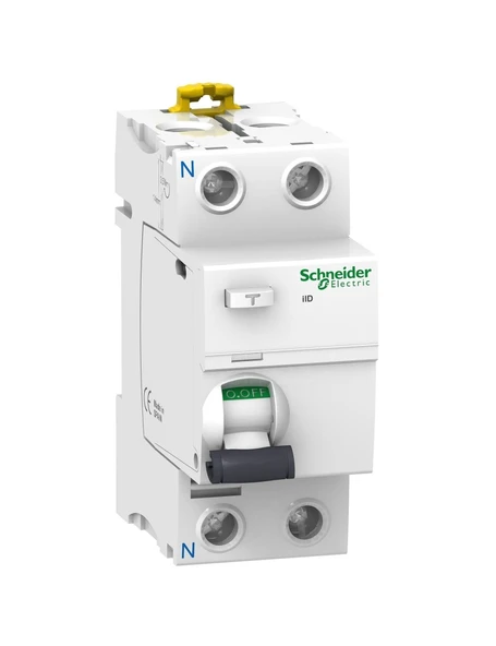 Schneider Acti 9 A9R44263 63 A 300 mA Monofaze Kaçak Akım Koruma Rölesi ürün görseli 1