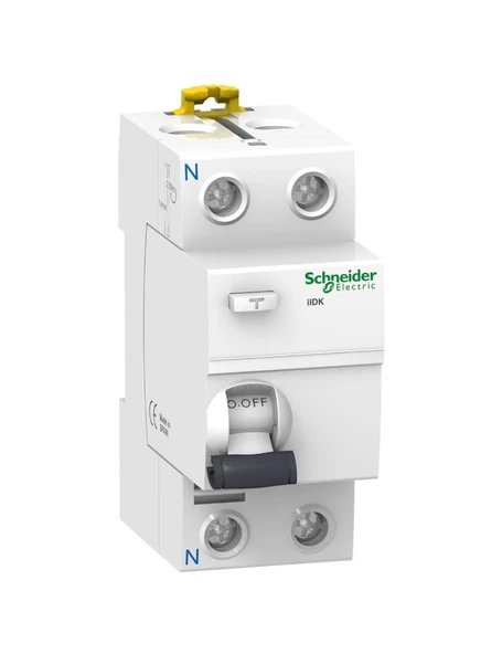 Schneider Acti 9 A9R75225 25 A 300 mA Monofaze Kaçak Akım Koruma Rölesi ürün görseli 1